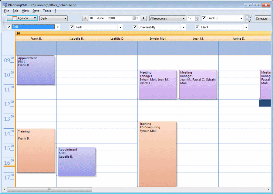 Free Weekly Schedule Template For Word