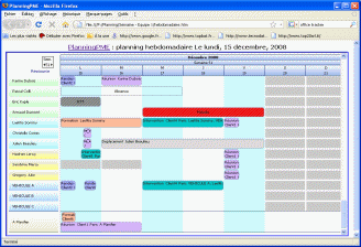 Planning and scheduling software: PlanningPME