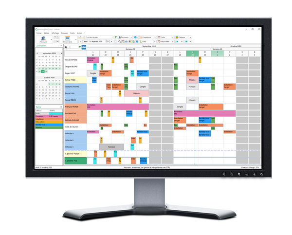 planning software PlanningPME - PlanningPME