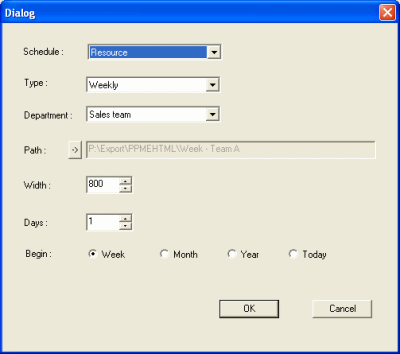 Console HTML planning