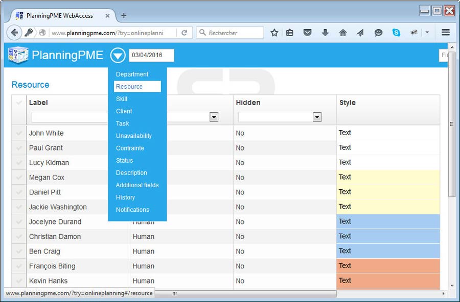 create schedule online