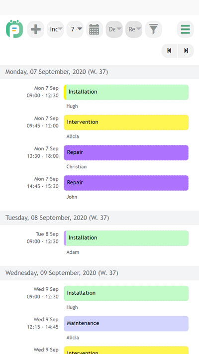 planning index day