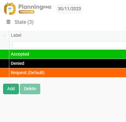 	Custsmise your status list