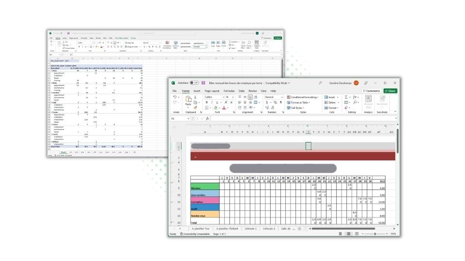 Excel reports