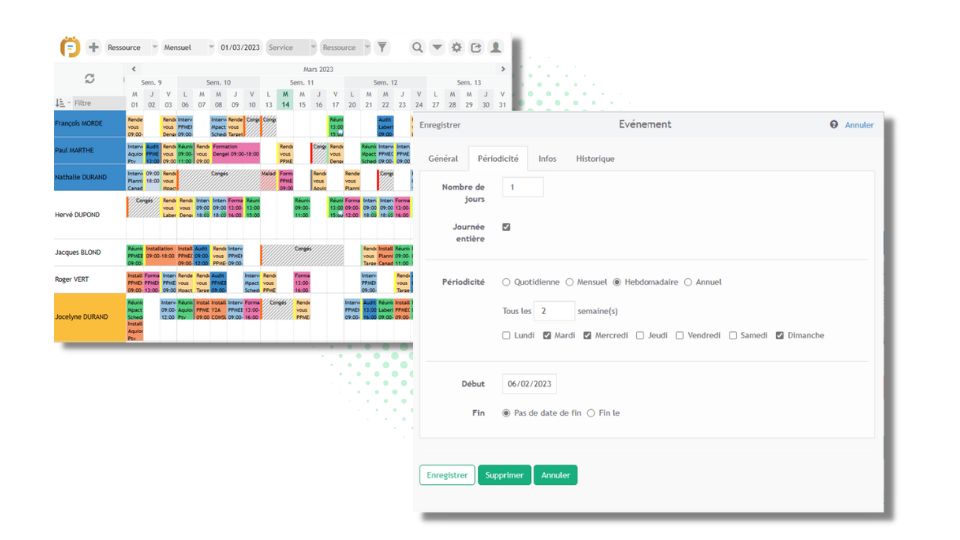 Simplify the management of recurring tasks