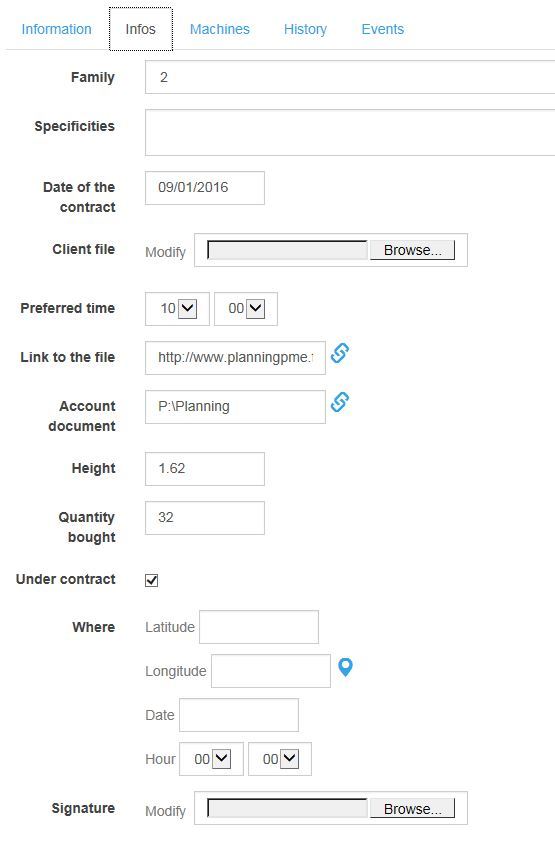 Creating personalised fields